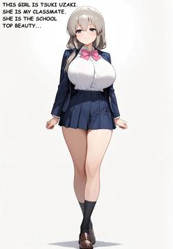 Tsuki Uzaki Highschool Days