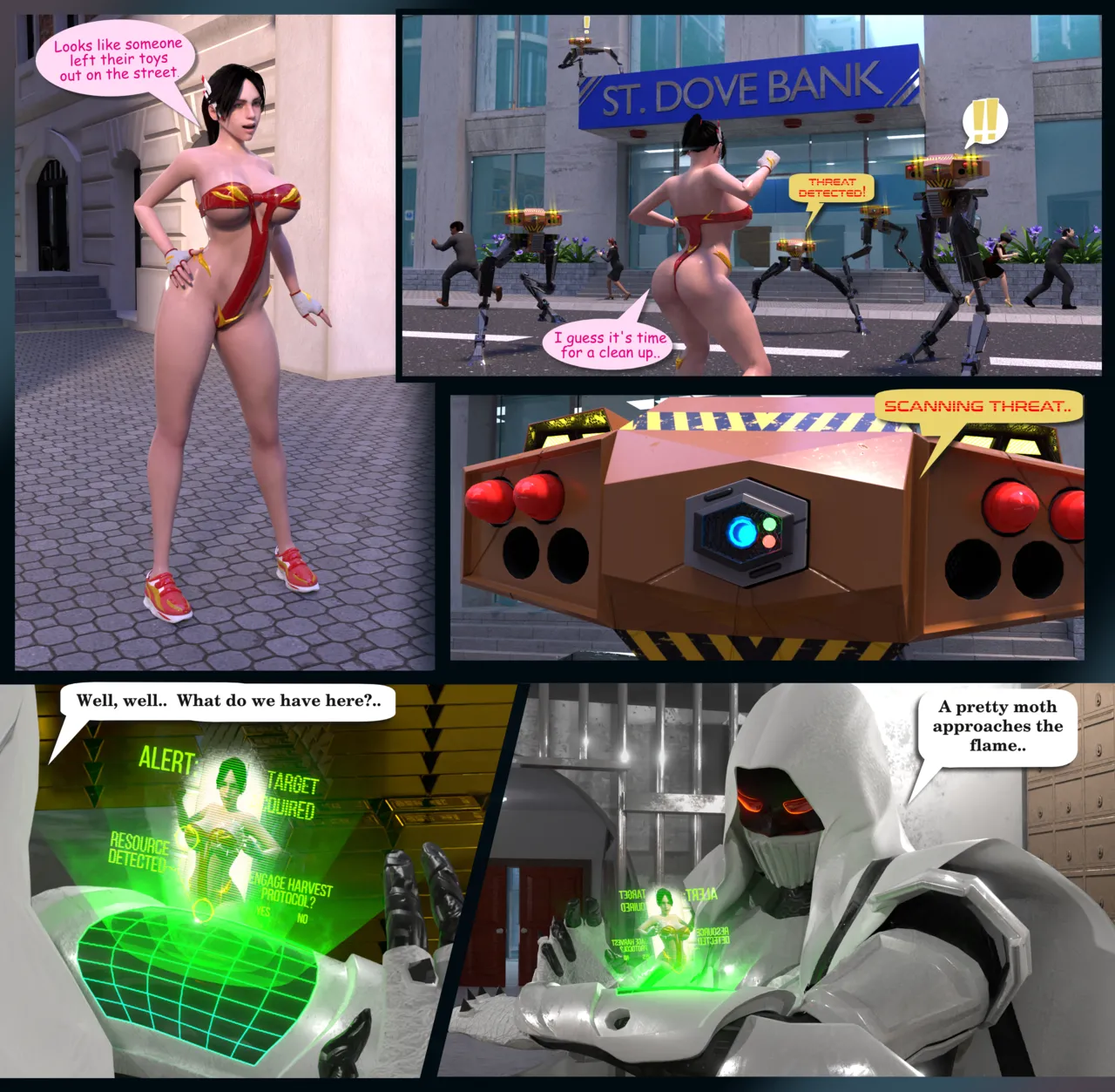 Zhayna  Vs. The Baron Blackholme page 1 full