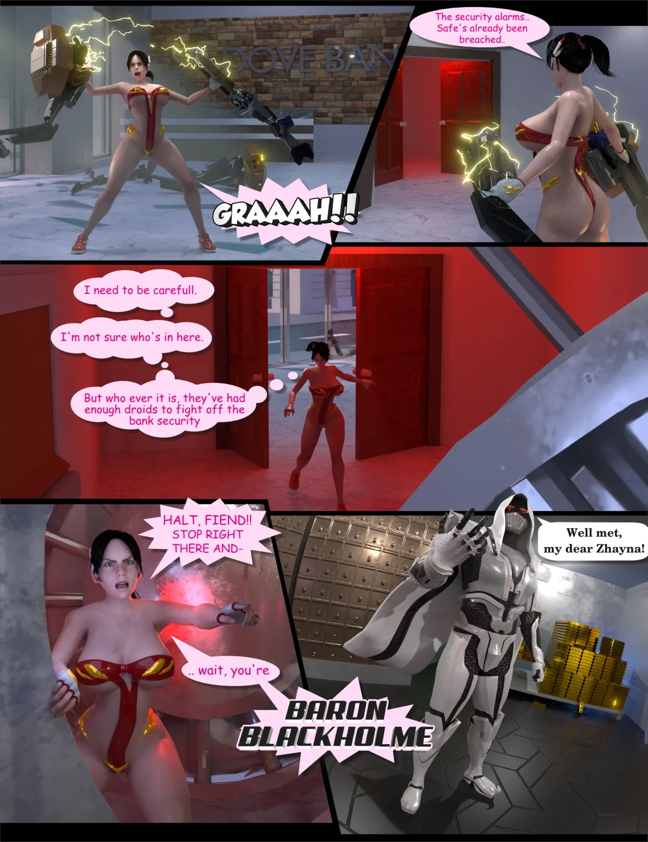 Zhayna  Vs. The Baron Blackholme page 3 full