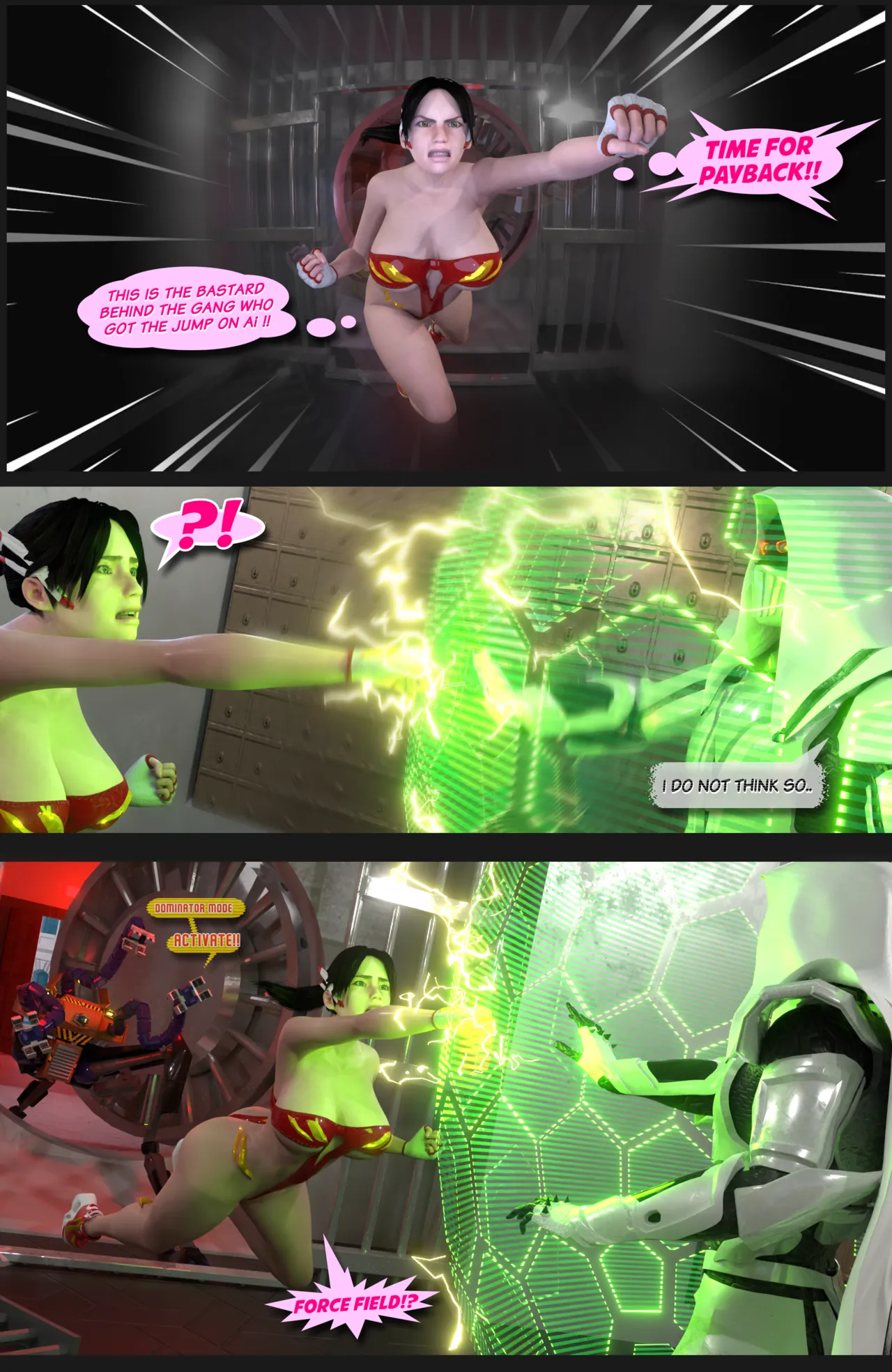 Zhayna  Vs. The Baron Blackholme page 4 full