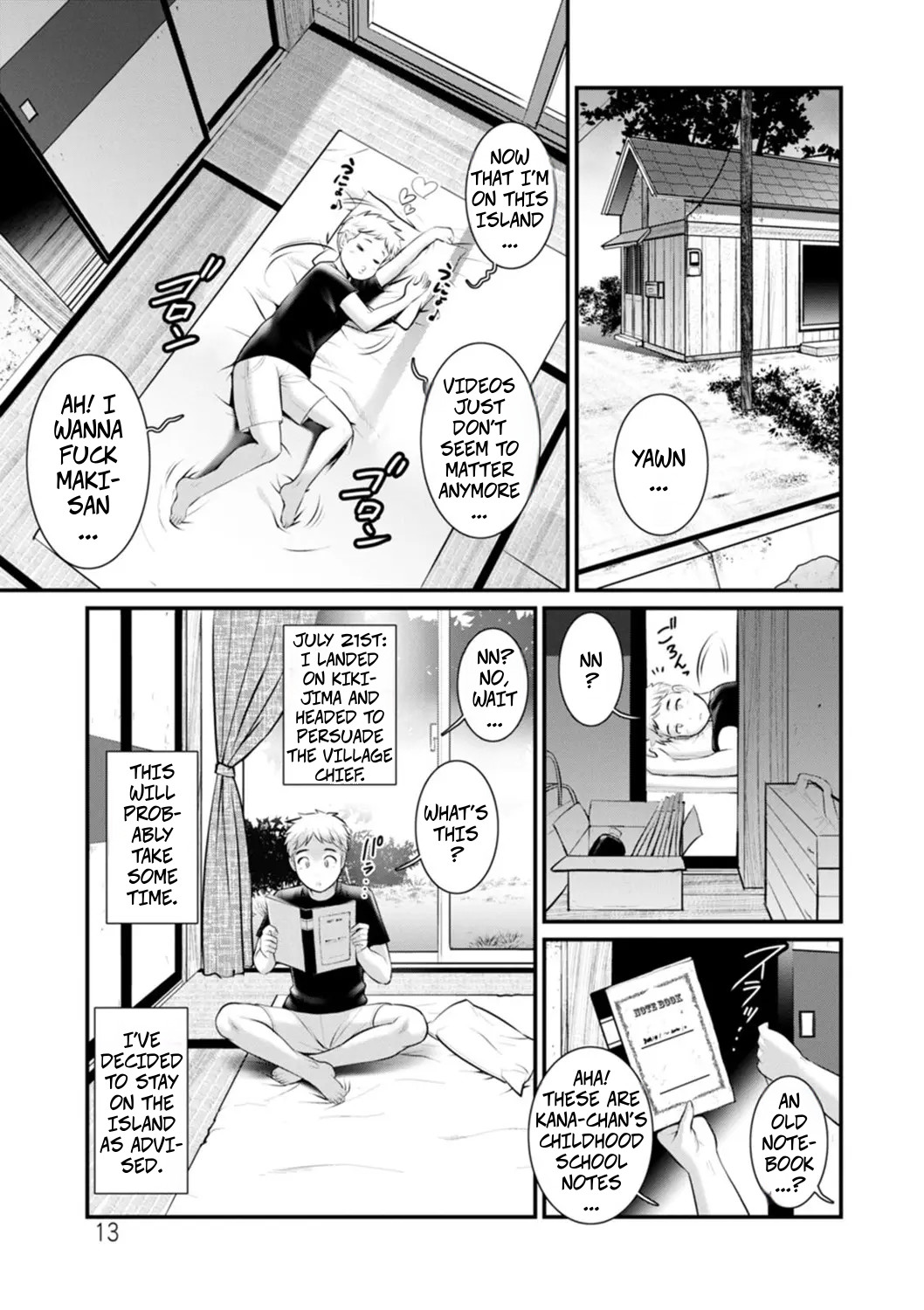 Meshibe no Sakihokoru Shima de 2 - On An Island Where Pistils Bloom Book 2 Part 1 page 9 full
