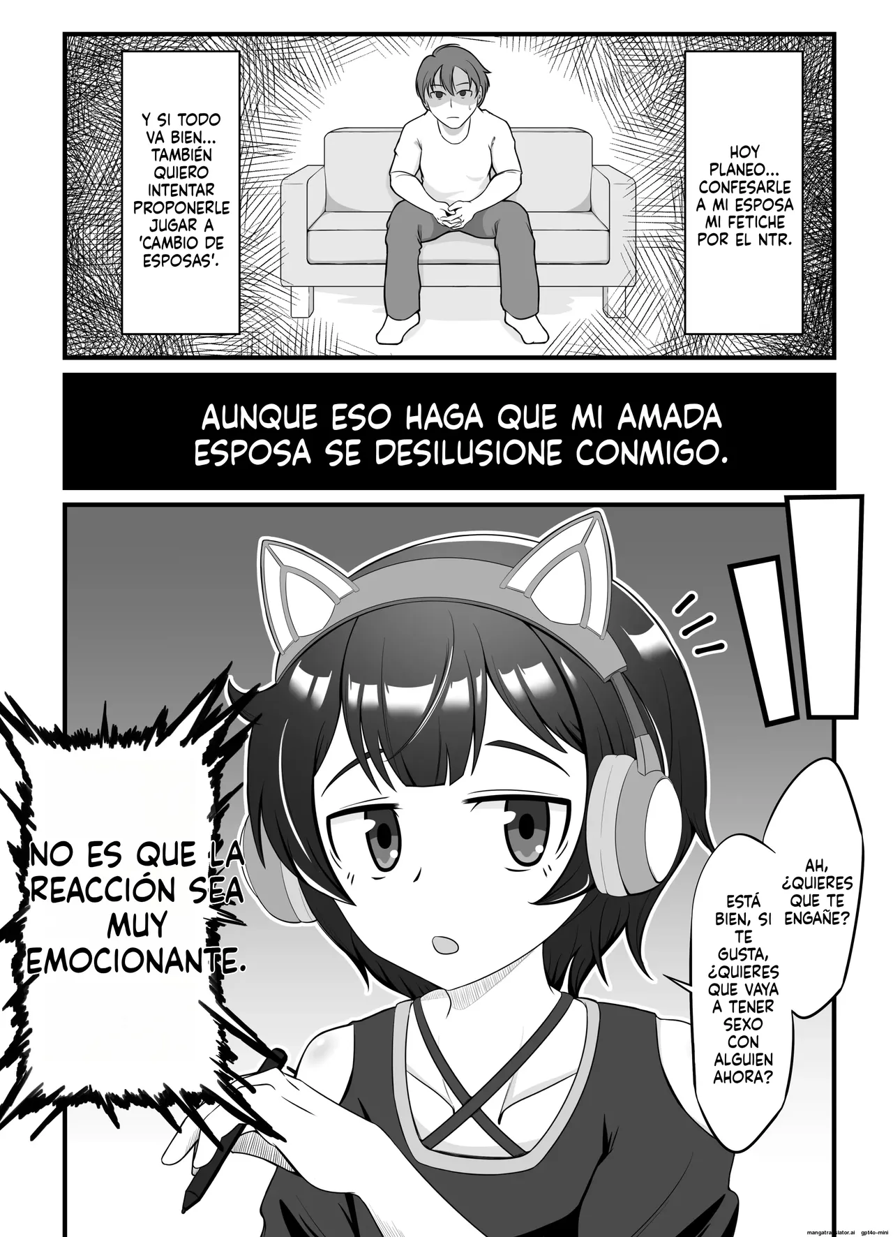 Muhyoujou na Hitozuma ga Netorase Aite ni Miseru Kao 1 page 2 full