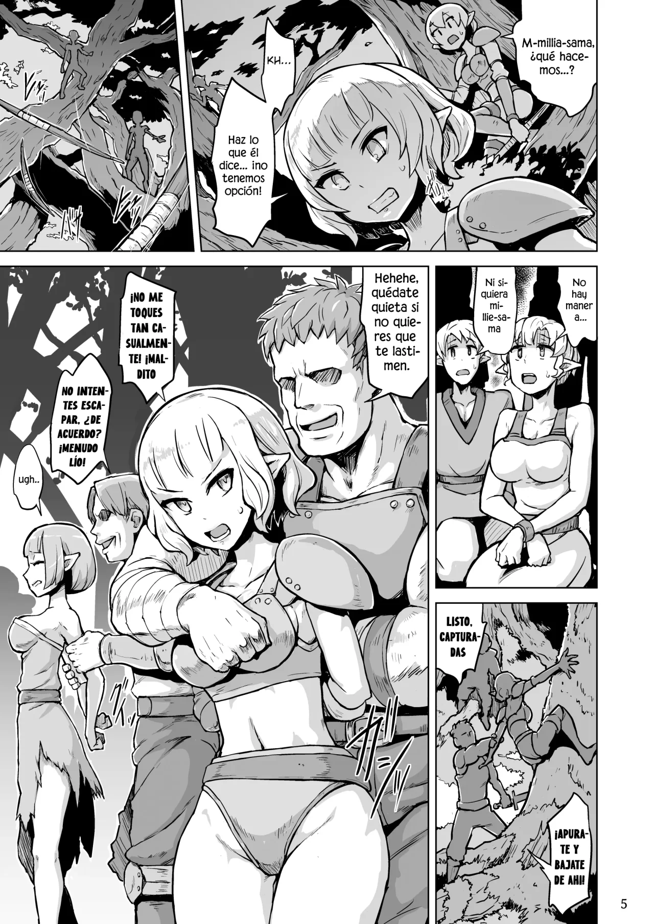 Inyoku ni Kuruishi Elf-tachi no Uta｜La canción de las Locas-lacivas Elfas page 6 full