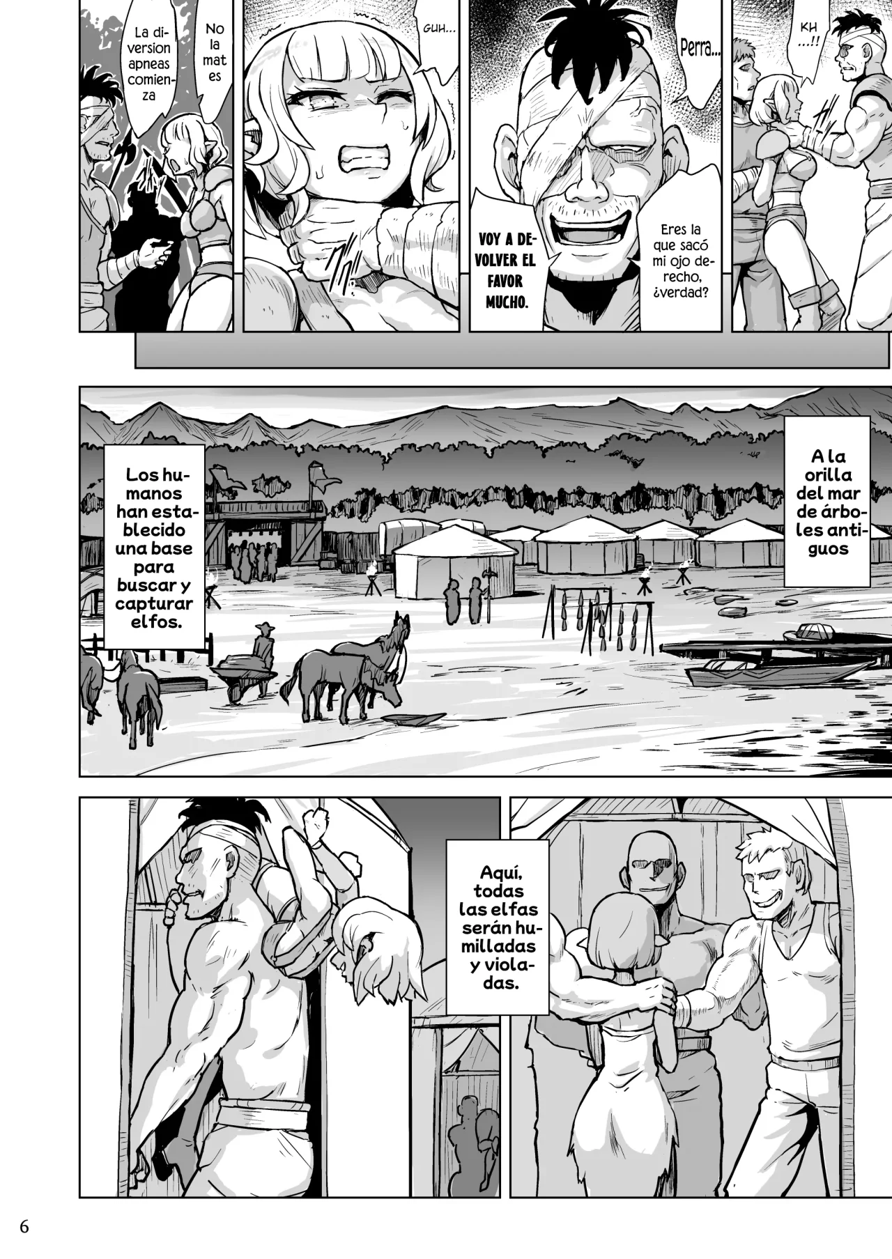 Inyoku ni Kuruishi Elf-tachi no Uta｜La canción de las Locas-lacivas Elfas page 7 full