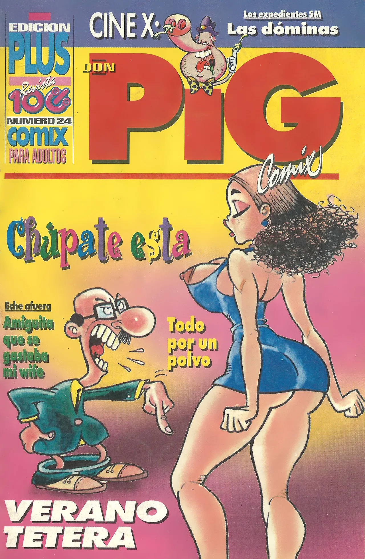 DON PIG COMIX  - 24 suplemento de la Revista 100% page 1 full