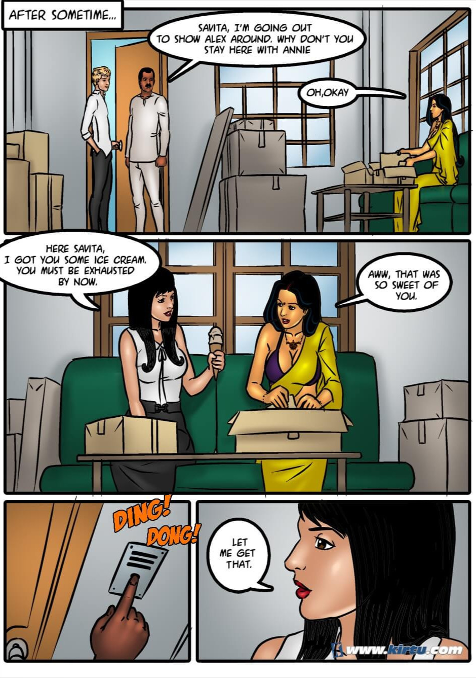 Savita Bhabhi Episode 44 Starring and Written by a Savita Bhabhi Fan page 9 full