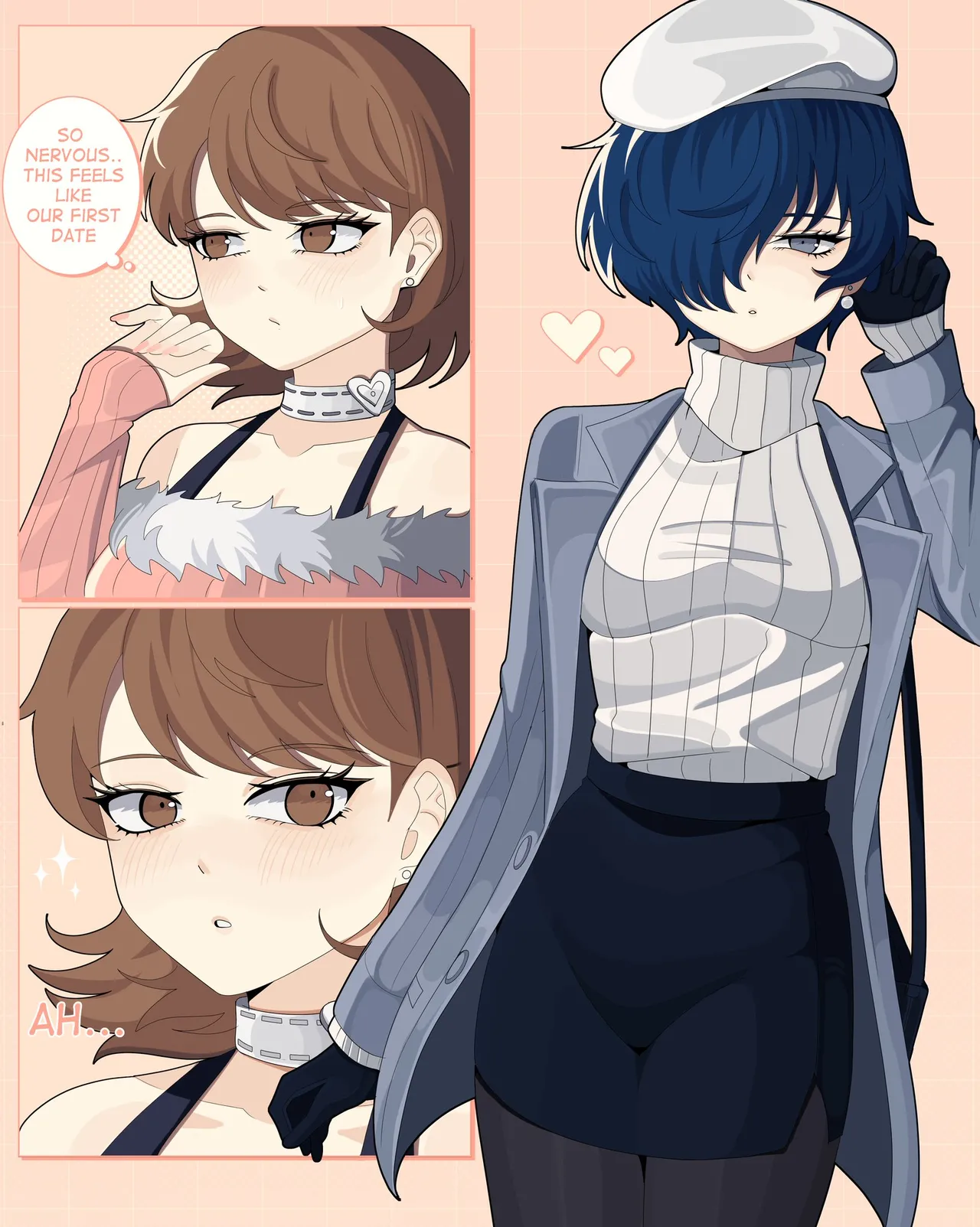 Persona 3 protagonist TS page 5 full