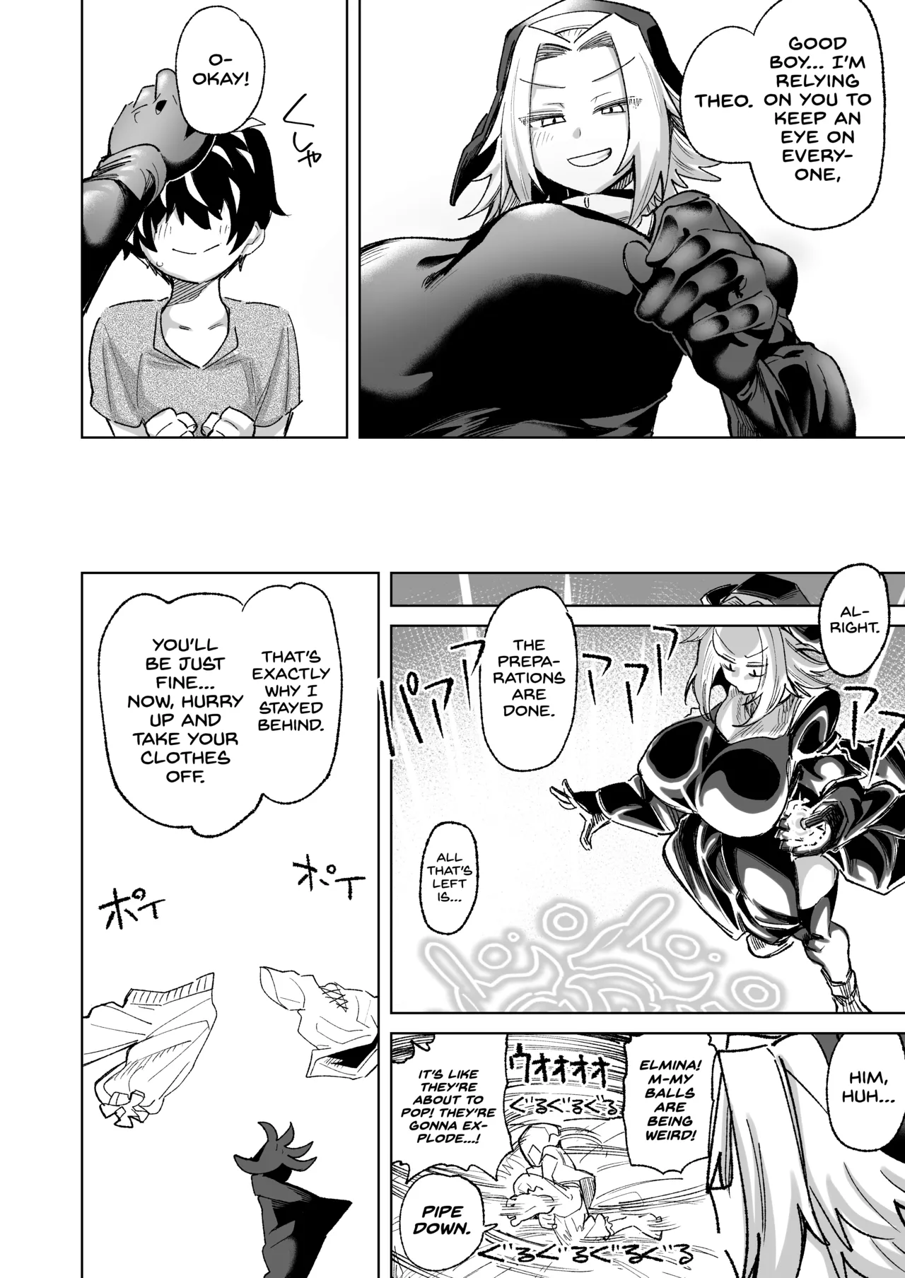 Mamono no Sei dakara Shikata nee yona | It’s the Monster’s Fault, I Can't Really Help It page 10 full