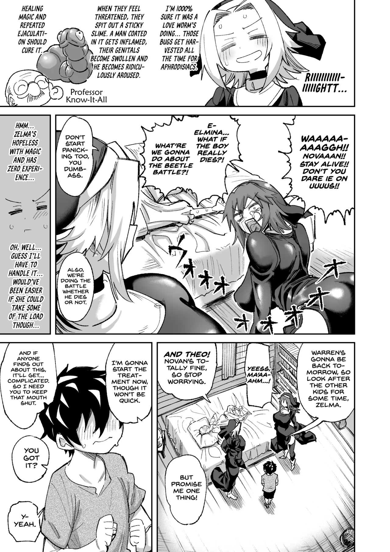 Mamono no Sei dakara Shikata nee yona | It’s the Monster’s Fault, I Can't Really Help It page 9 full