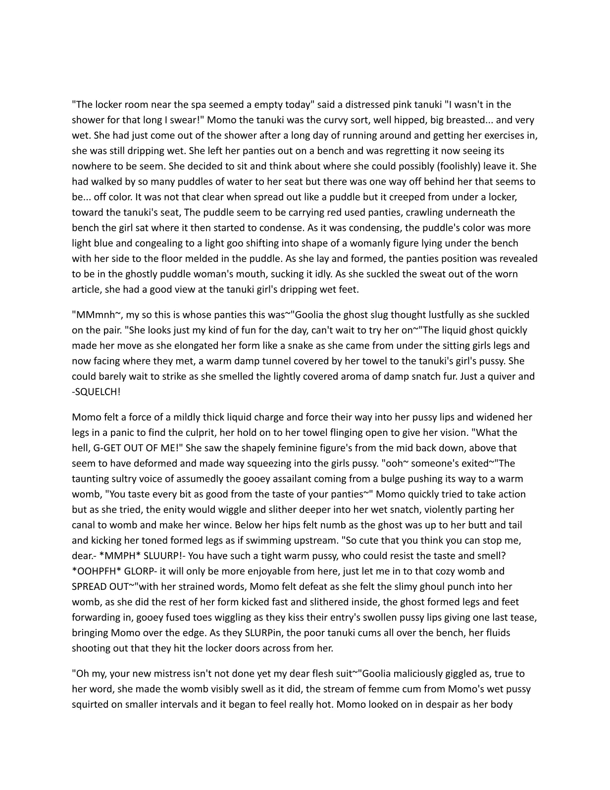 Possessed and Wet page 7 full