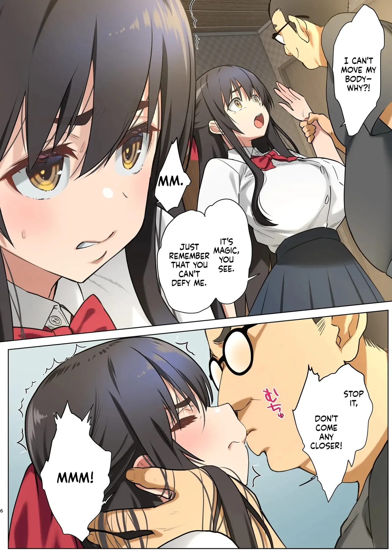 Inma ni Natta Ore ga Majime Kyonyuu JK o Saimin H de Kairaku Ochisasete Mita | I, Now a Demon, Tried Hypnotizing a Big-Breasted High School Girl into Pleasure page 5 full