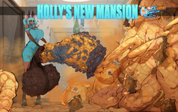 Holly's new mansion- -COMMISSION