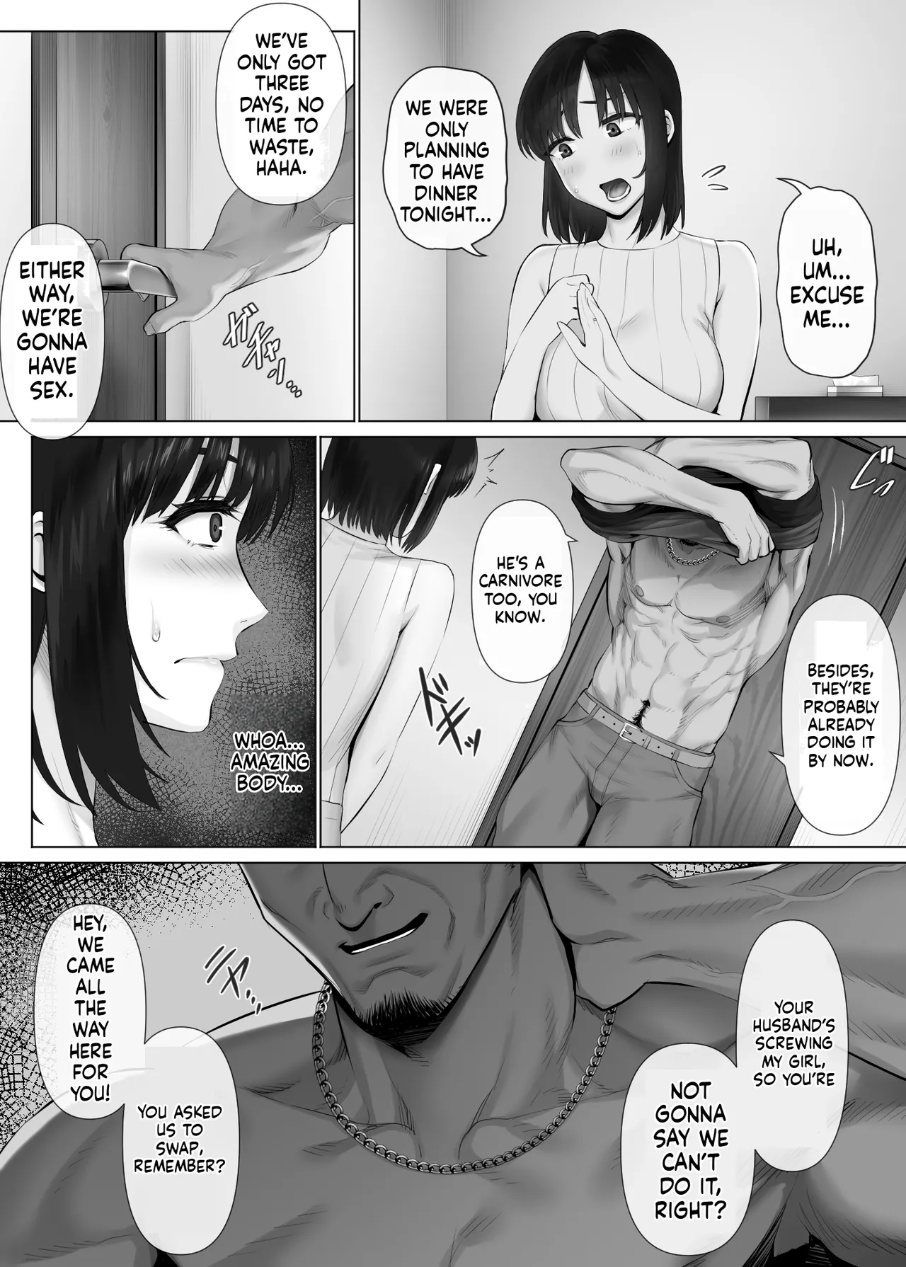 LeveChi na Swapping 2 ~Hatsu Zecchou de Iki Kuruu Tsuma Hen~ page 9 full