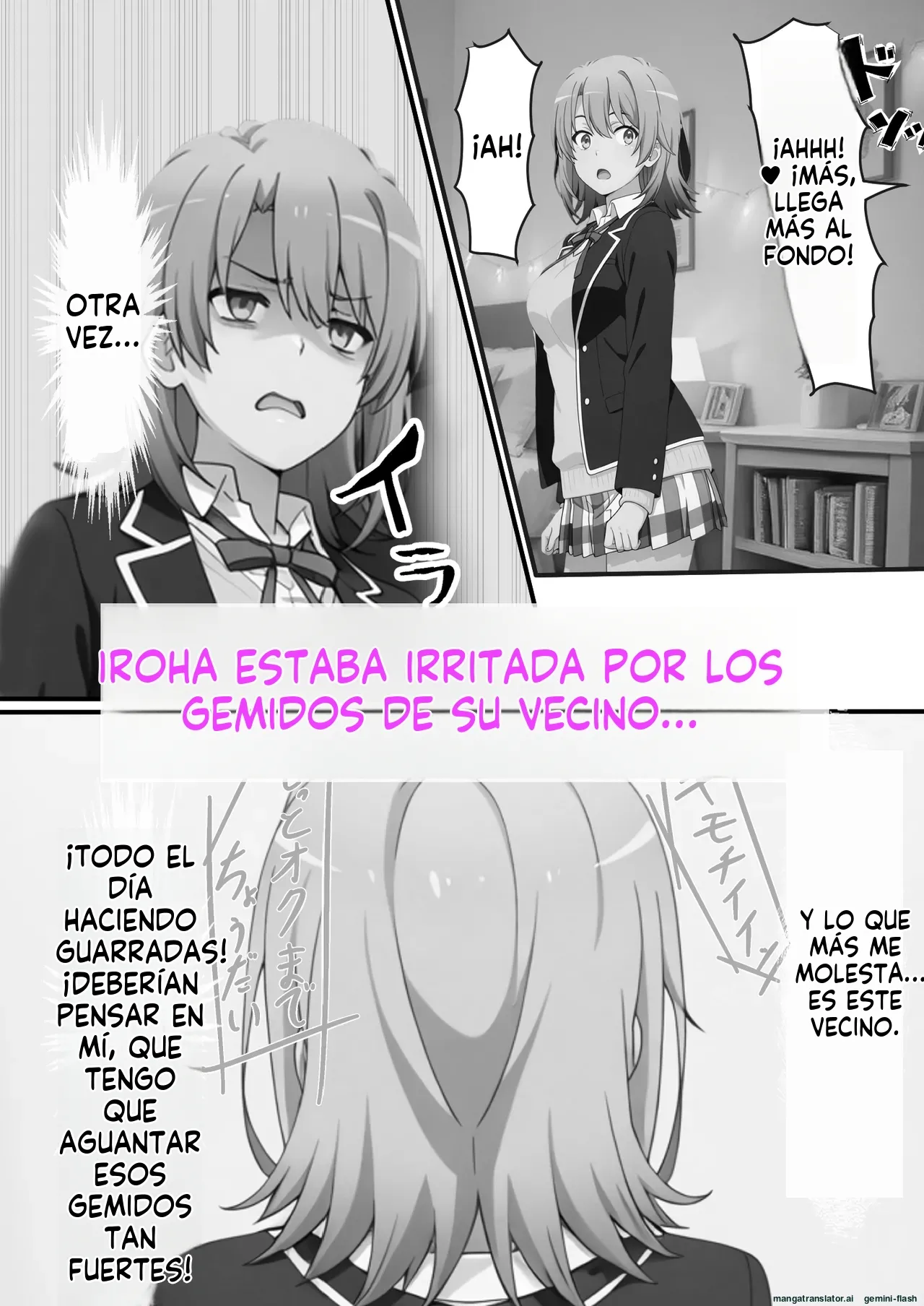 Iroha Isshiki ha Rinzin no Aegi Goede Onani Siteiru 4 - Beronasu  MTL page 5 full