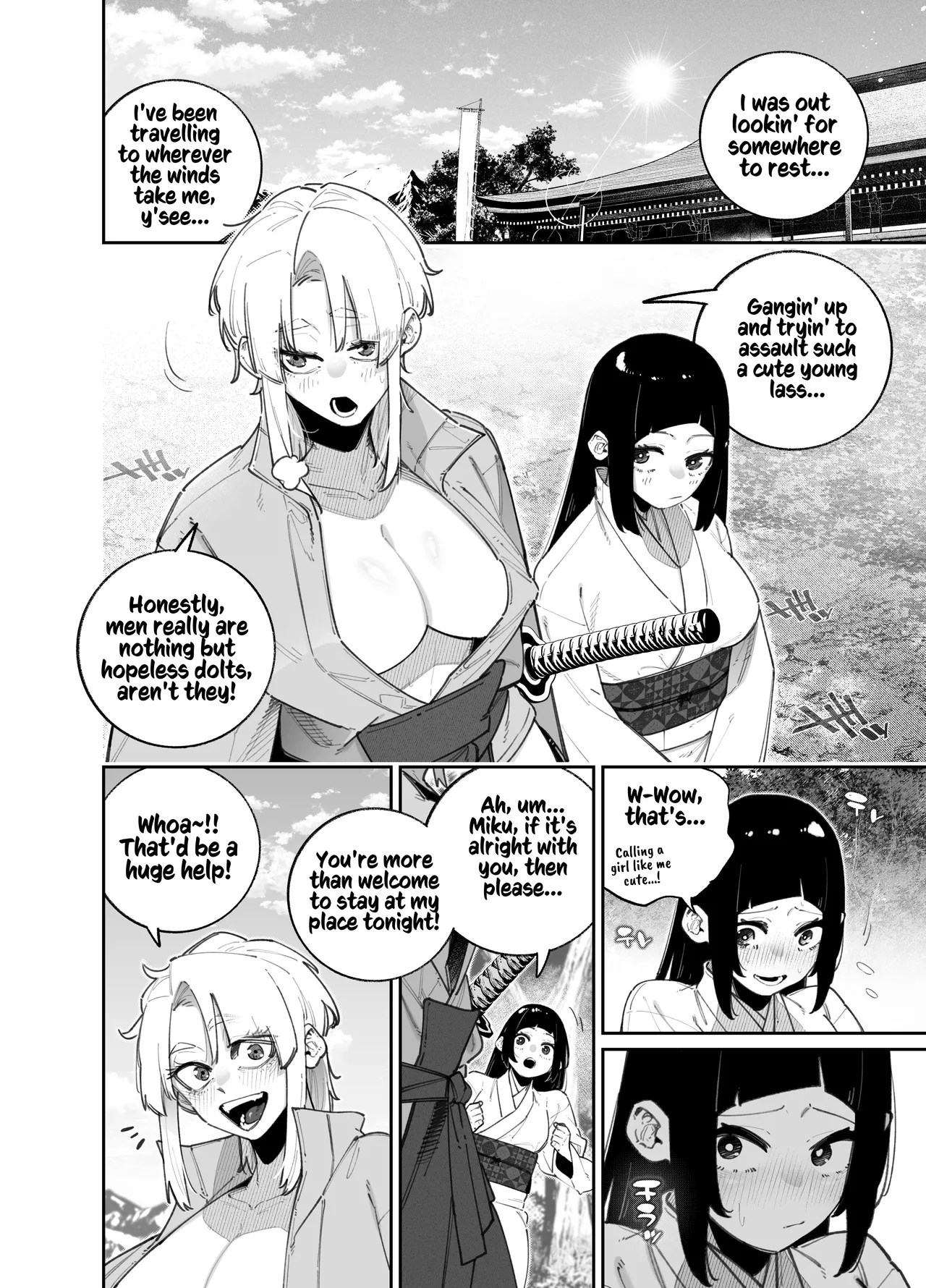 Futanari no Miku-chan to Yurufuwa Kyonyuu na Satsuki-chan ga Hatsujou shite Nama Hame Icha Love Nakadashi Ecchi suru Hanashi | How the Futanari Miku &amp; Pillowy-Breasted Satsuki Wound Up Having Steamy, Lovey-Dovey Creampie Sex page 5 full