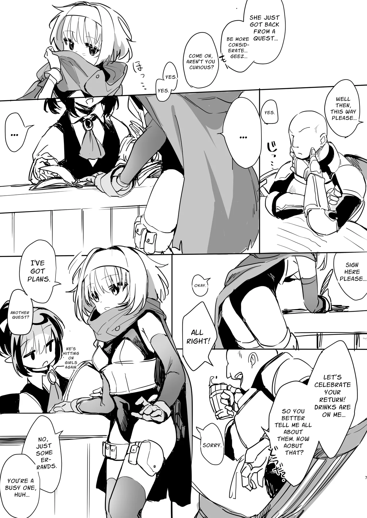 Mada Hatsubai Shite inai Doujin Eroge no SubChara Gaiden -Ijou Seiyoku M-jo Thief-chan Ishukan Hen- page 6 full