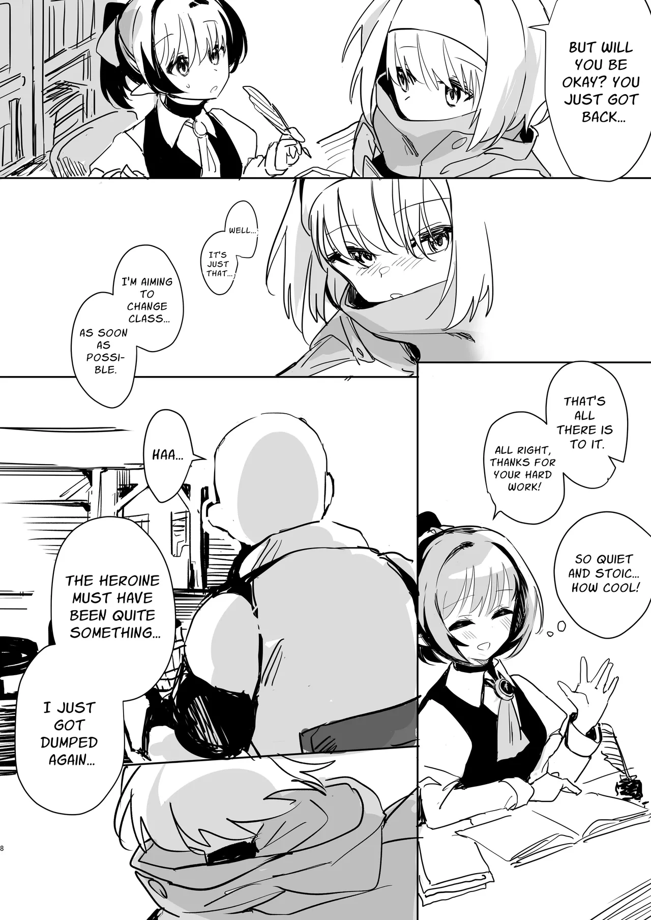 Mada Hatsubai Shite inai Doujin Eroge no SubChara Gaiden -Ijou Seiyoku M-jo Thief-chan Ishukan Hen- page 7 full