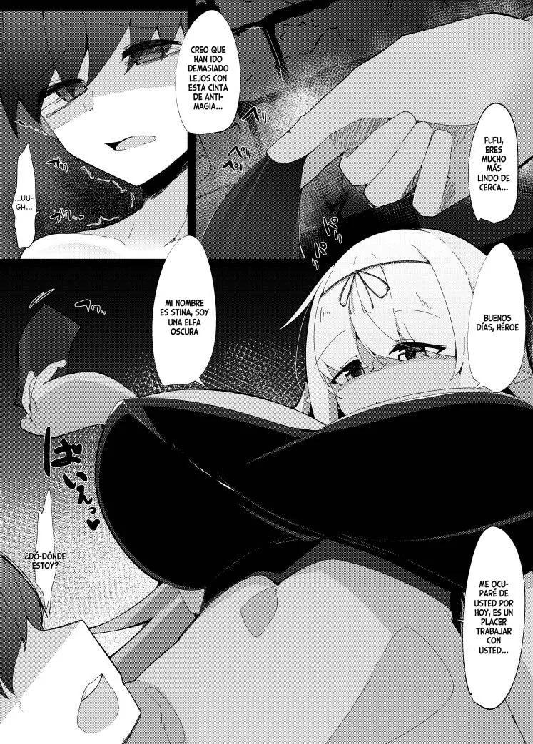 LevelMa: Reencarnación Infinita del Héroe Shota – Extracción Infinita de Semen I ~Capítulo de la Dark Elf Onee-san Gentil~ page 7 full