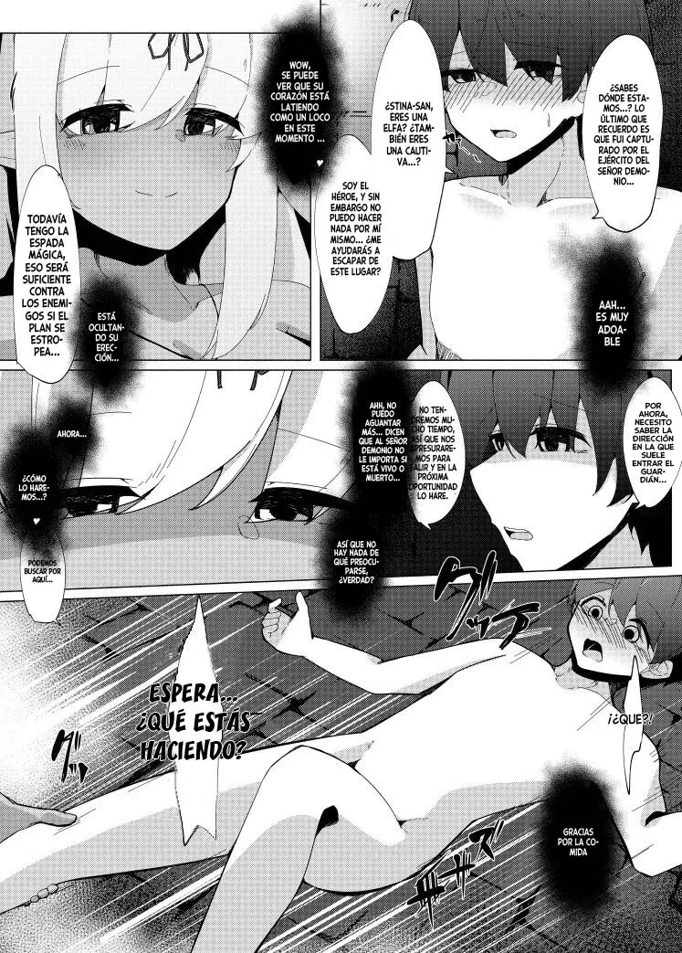LevelMa: Reencarnación Infinita del Héroe Shota – Extracción Infinita de Semen I ~Capítulo de la Dark Elf Onee-san Gentil~ page 8 full
