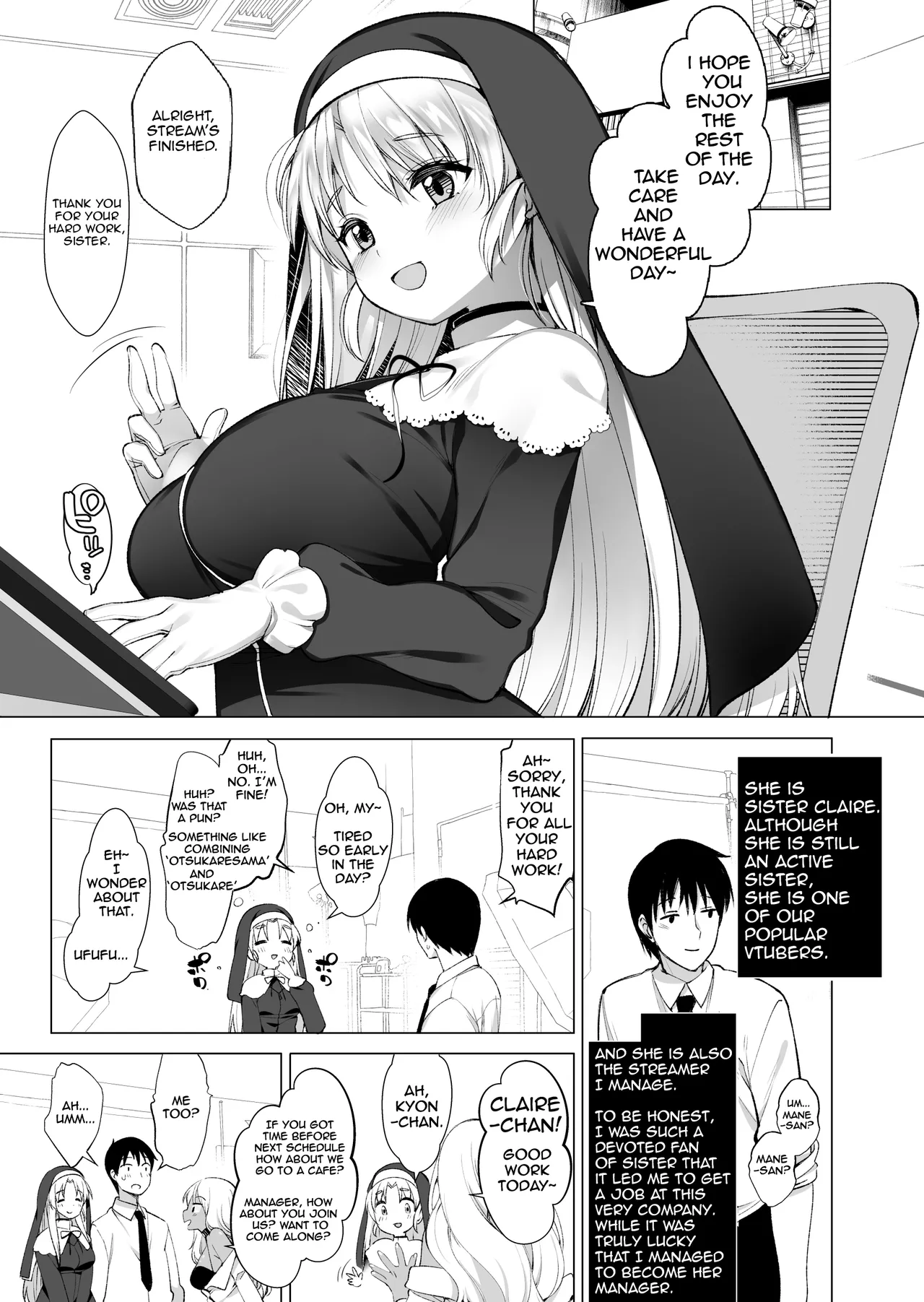 Sister Cleaire no Midara na Himitsu - Sister Claire's Indecent Secret page 4 full