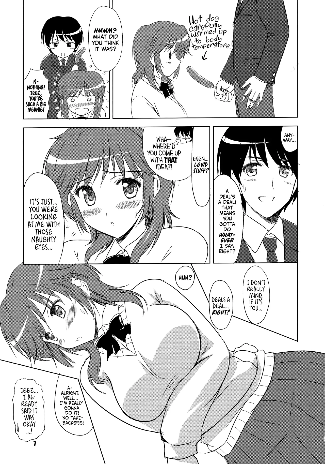 Hamutto Rihoko o Amagami ー Chomp! Love Bites with Rihoko!♥ page 6 full