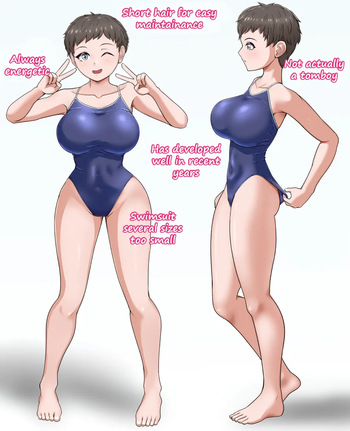 In the shower with a busty schoolgirl cover