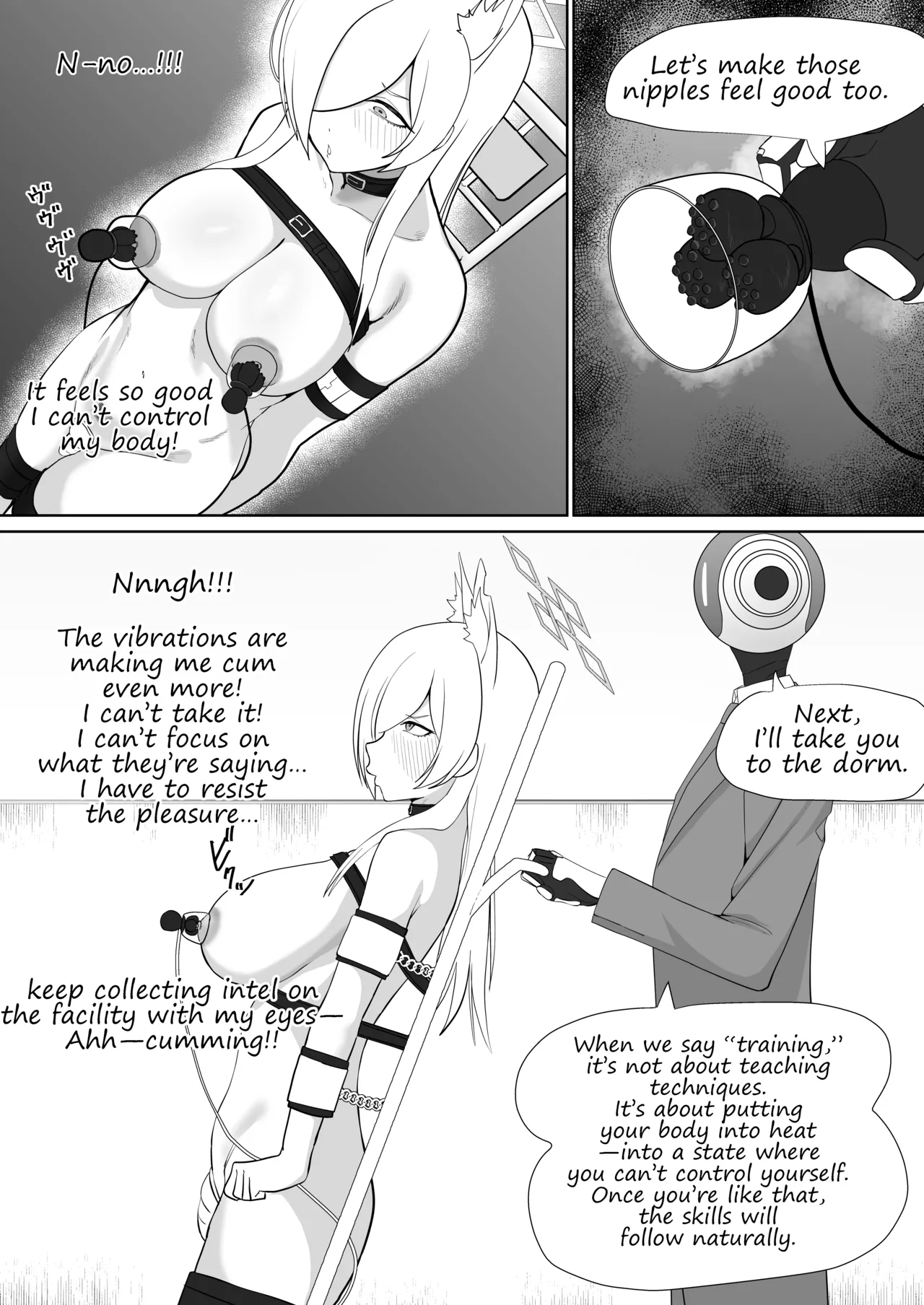 Kanna O○ becomes a prostitute page 9 full