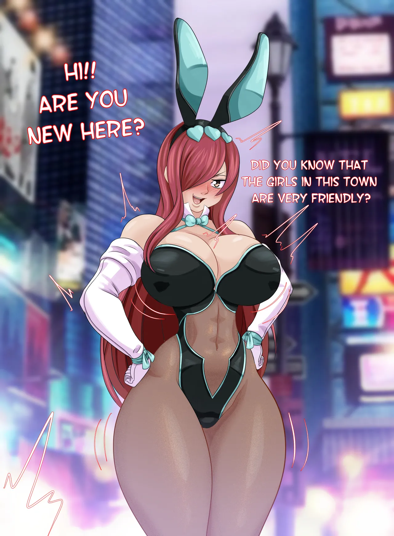 Hot Date With Erza page 2 full