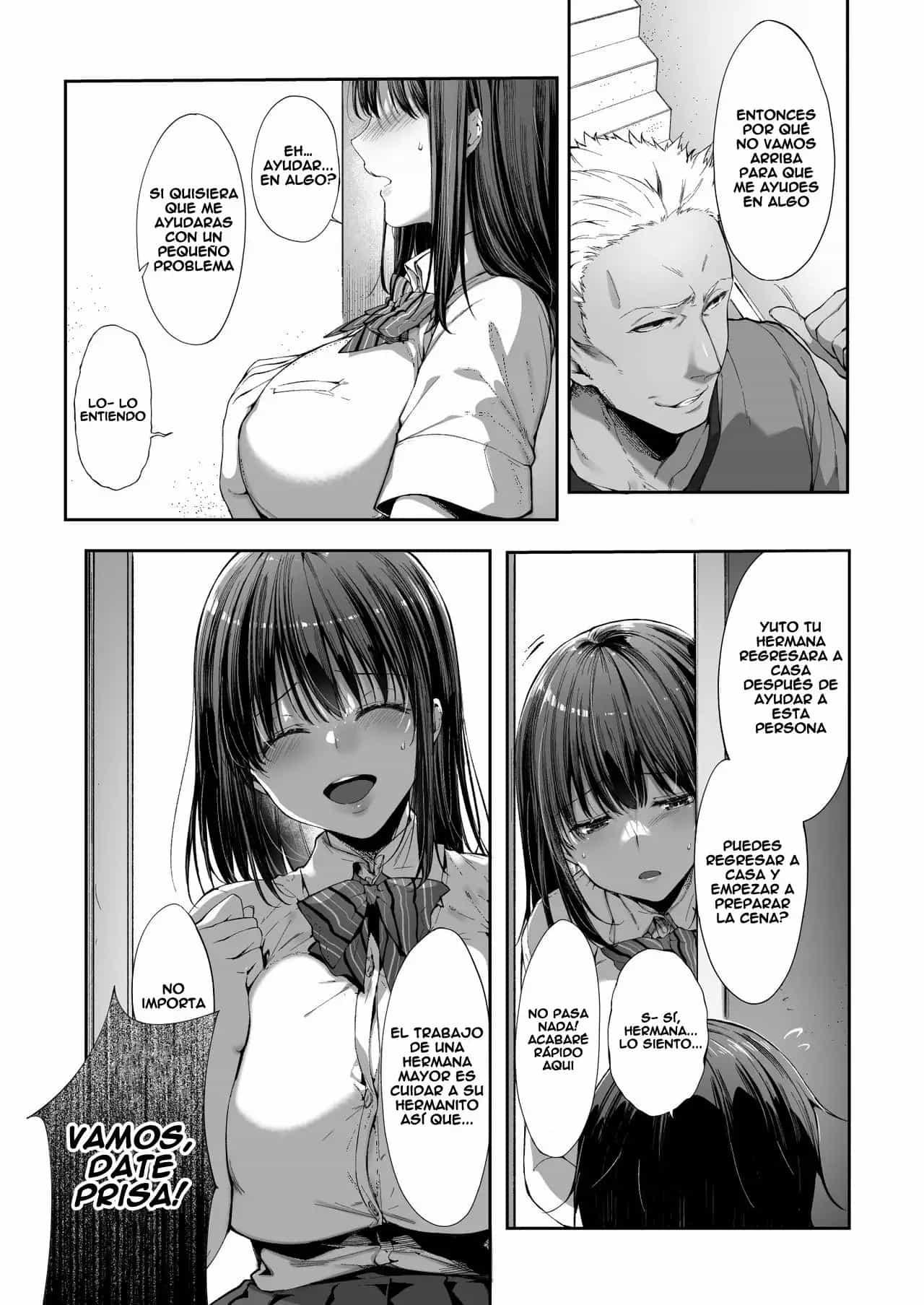 El sacrificio de la hermana 1- 2 Sin censura page 9 full