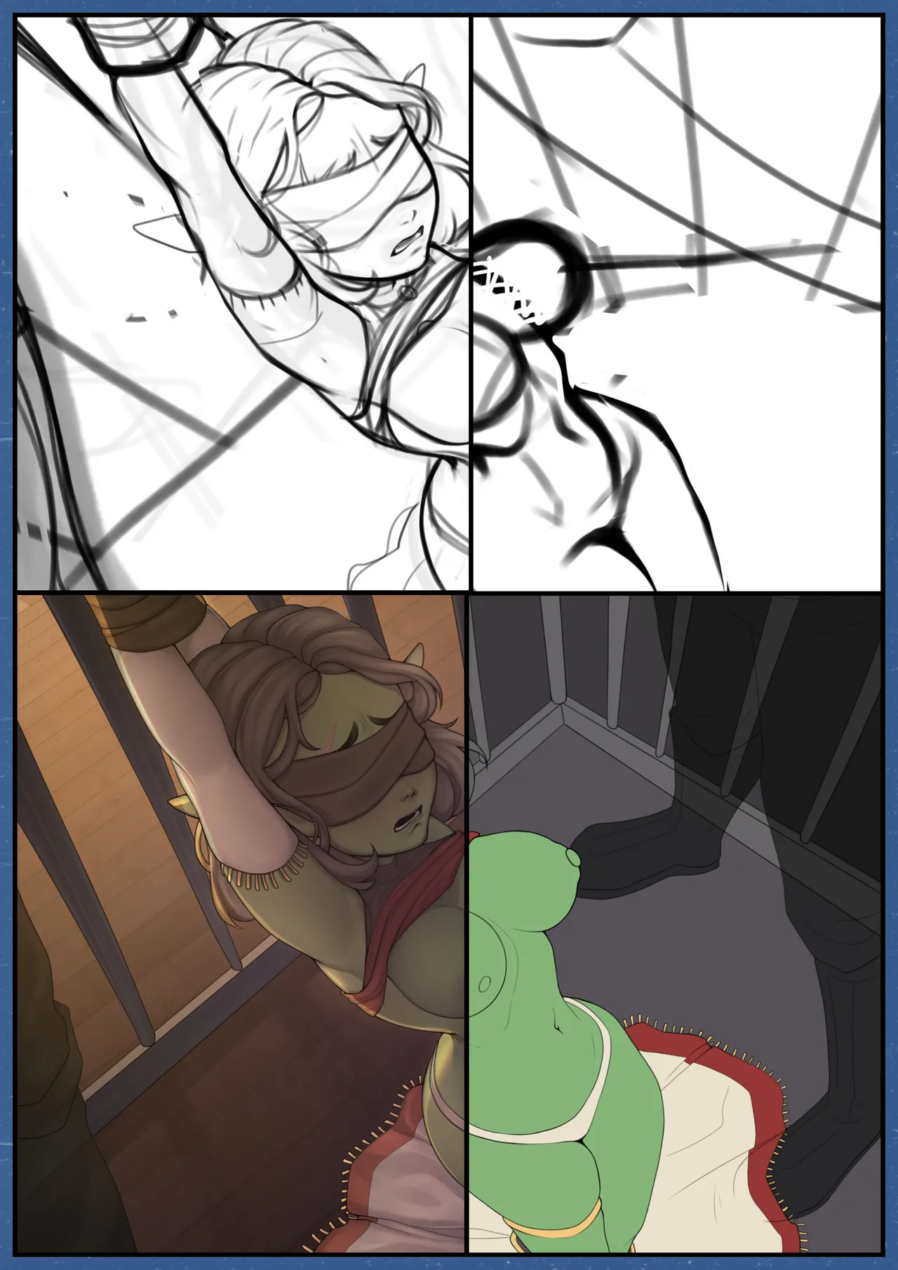 Harem in Another World Artbook page 5 full