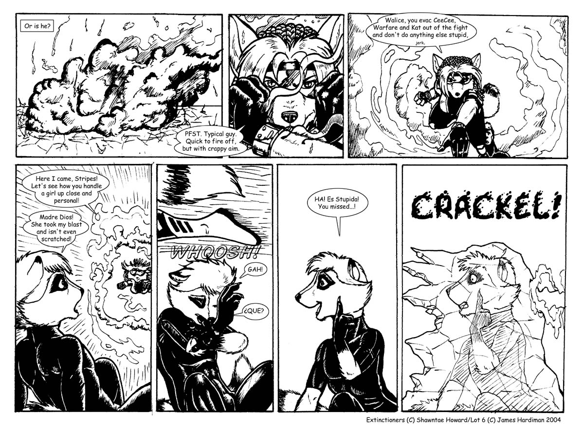Extinctioners: Art War page 9 full
