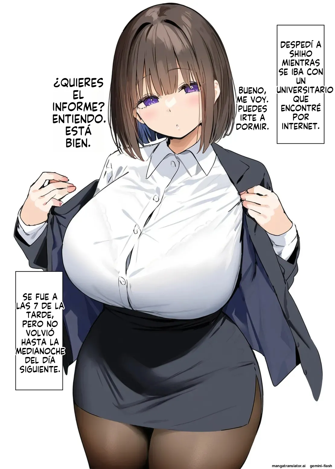 Minna ga Neratteru Shinsotsu-chan wo Netorasetemita Ominubasu 1  MTL page 8 full