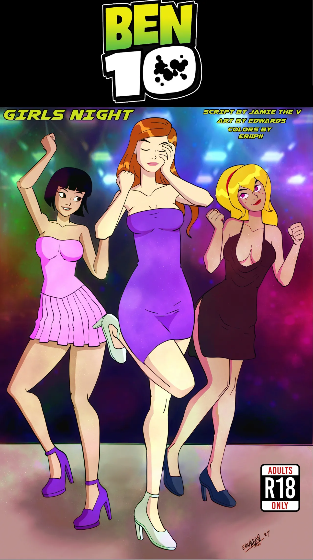 Ben 10: Girls Night page 1 full