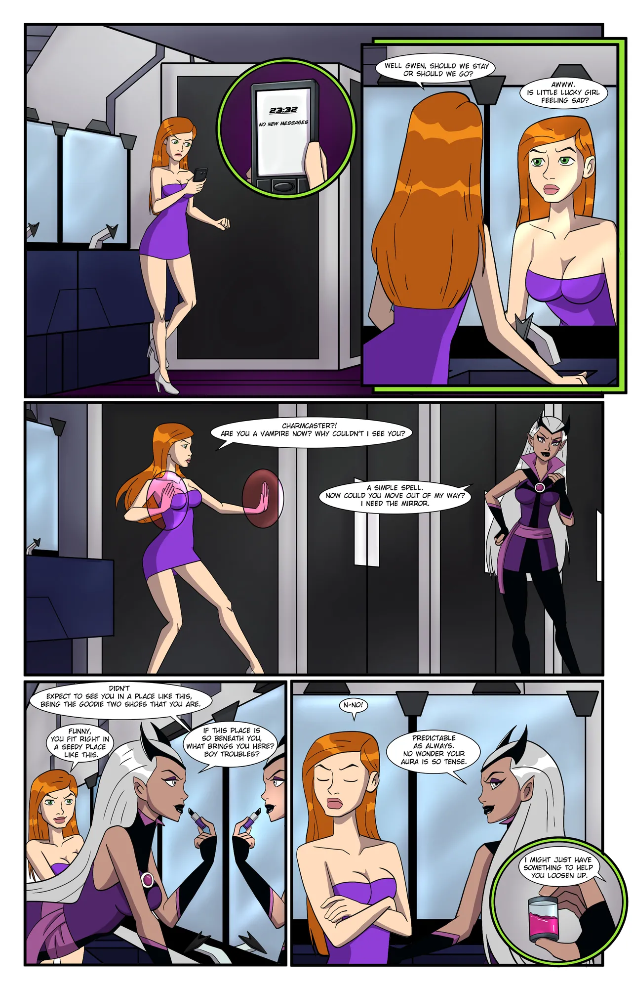 Ben 10: Girls Night page 5 full
