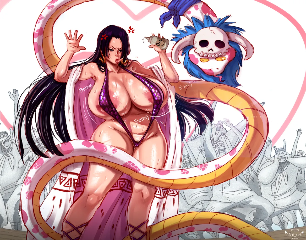 Hancock saving...Luffy? page 6 full