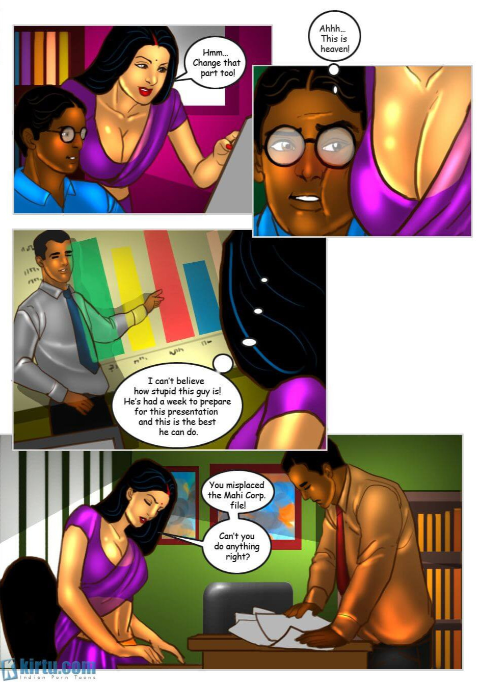 Savita Bhabhi Episode 29 The Intern page 8 full
