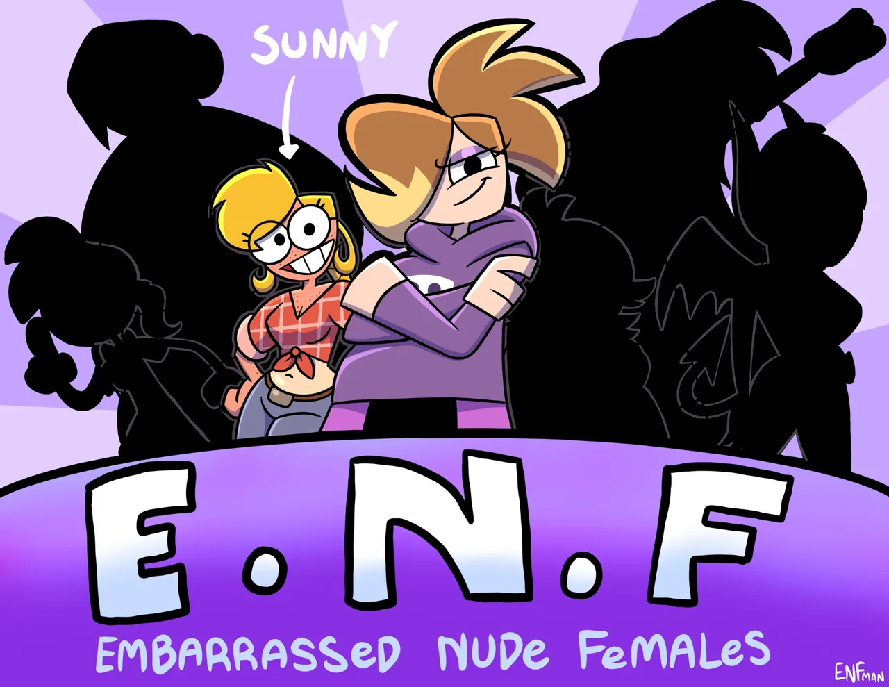 E.N.F.: Embarrassed Nude Females page 3 full