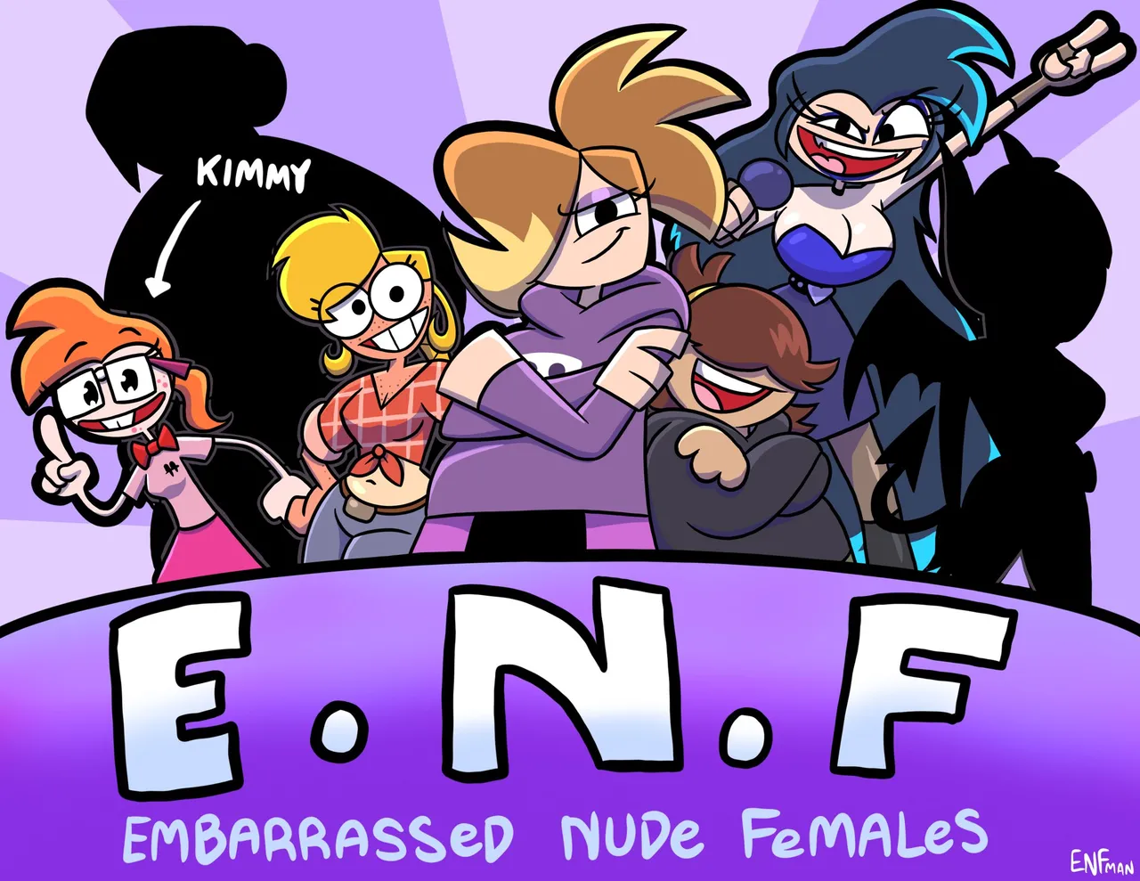 E.N.F.: Embarrassed Nude Females page 6 full