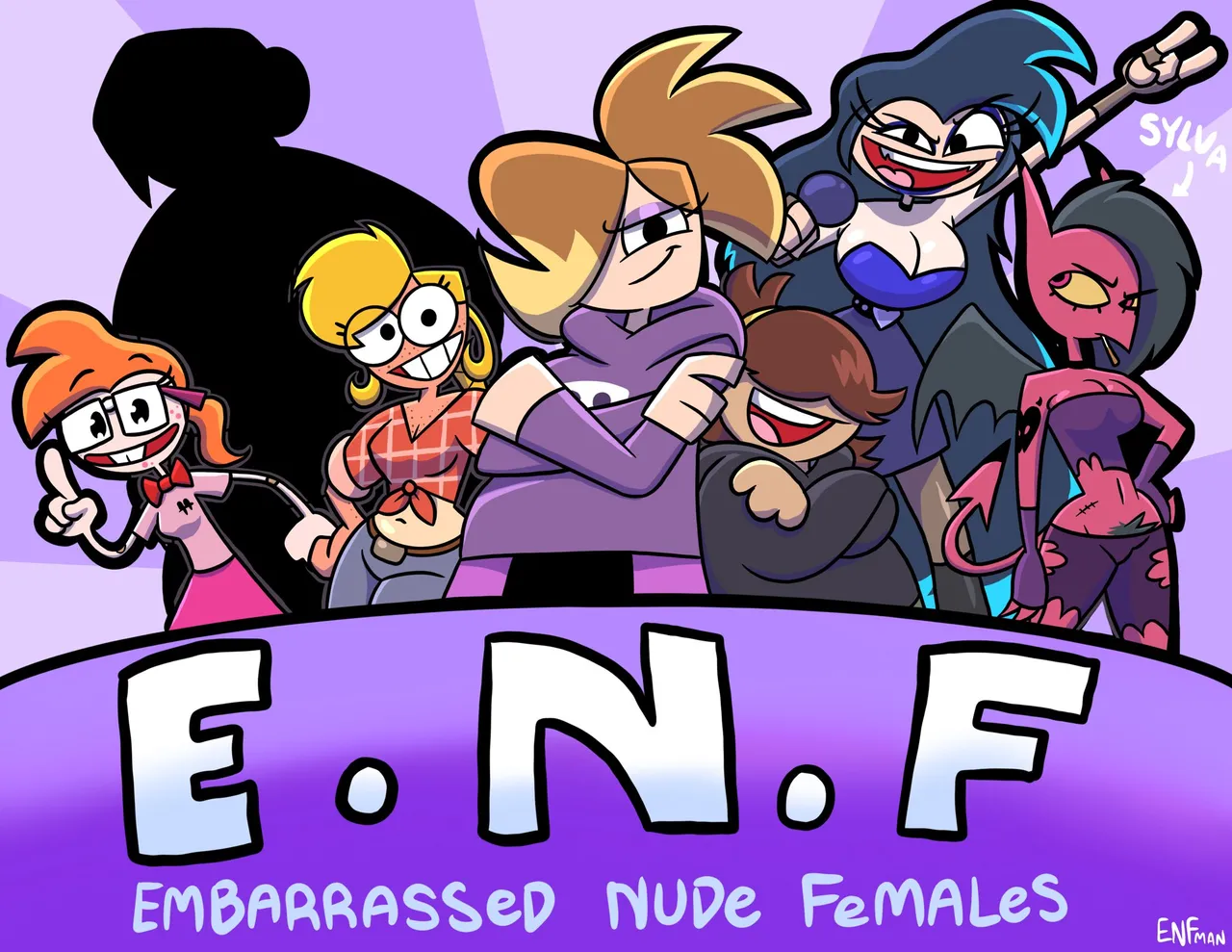 E.N.F.: Embarrassed Nude Females page 7 full