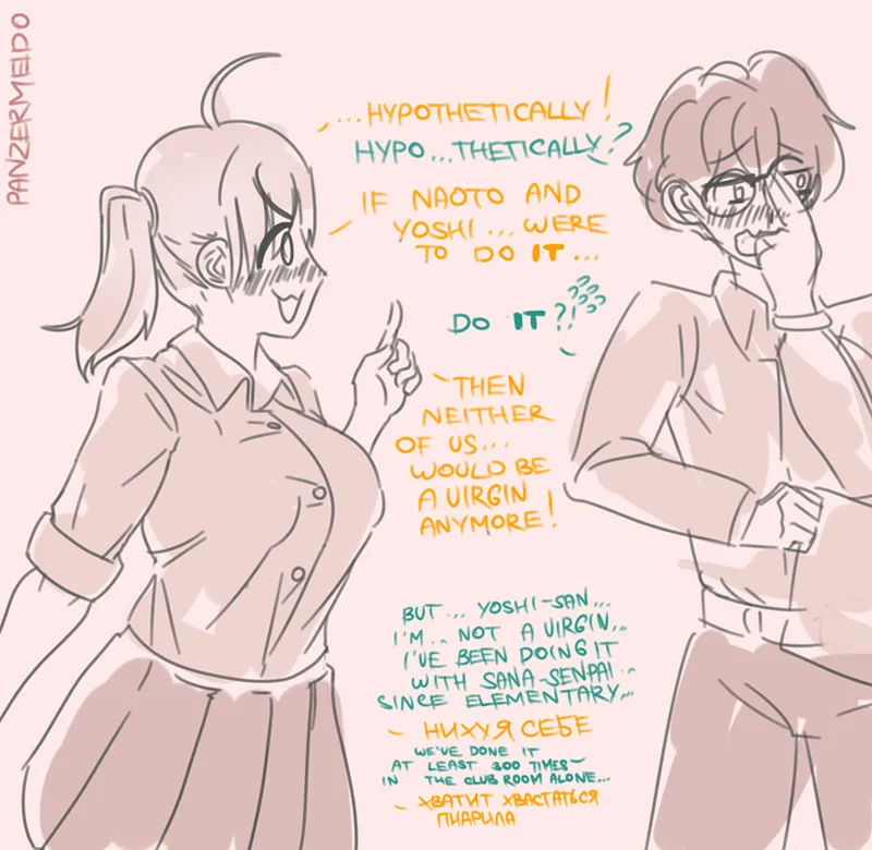 Nagatoro AUs / RKGK page 6 full