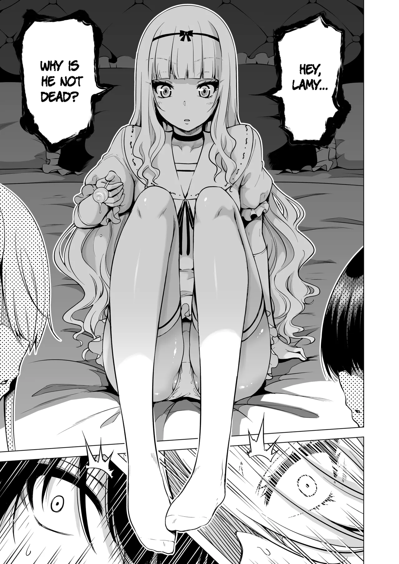 Hands-On Draining with Three Succubus Sisters - Chapter 2: Little Sister Lily page 4 full