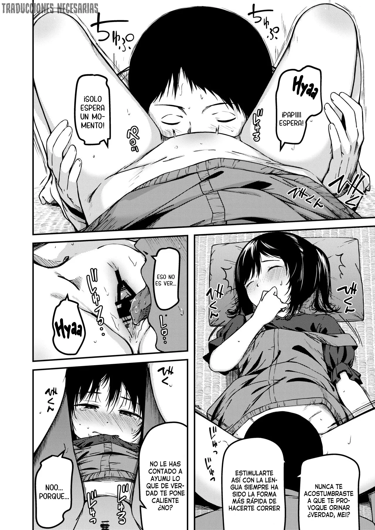 Imouto to Papa to Boku no Fukuzatsu na Katei Jijou + Omake - Mi hermana menor, mi papá y yo tenemos un viaje obsceno a las aguas termales + Extra page 9 full