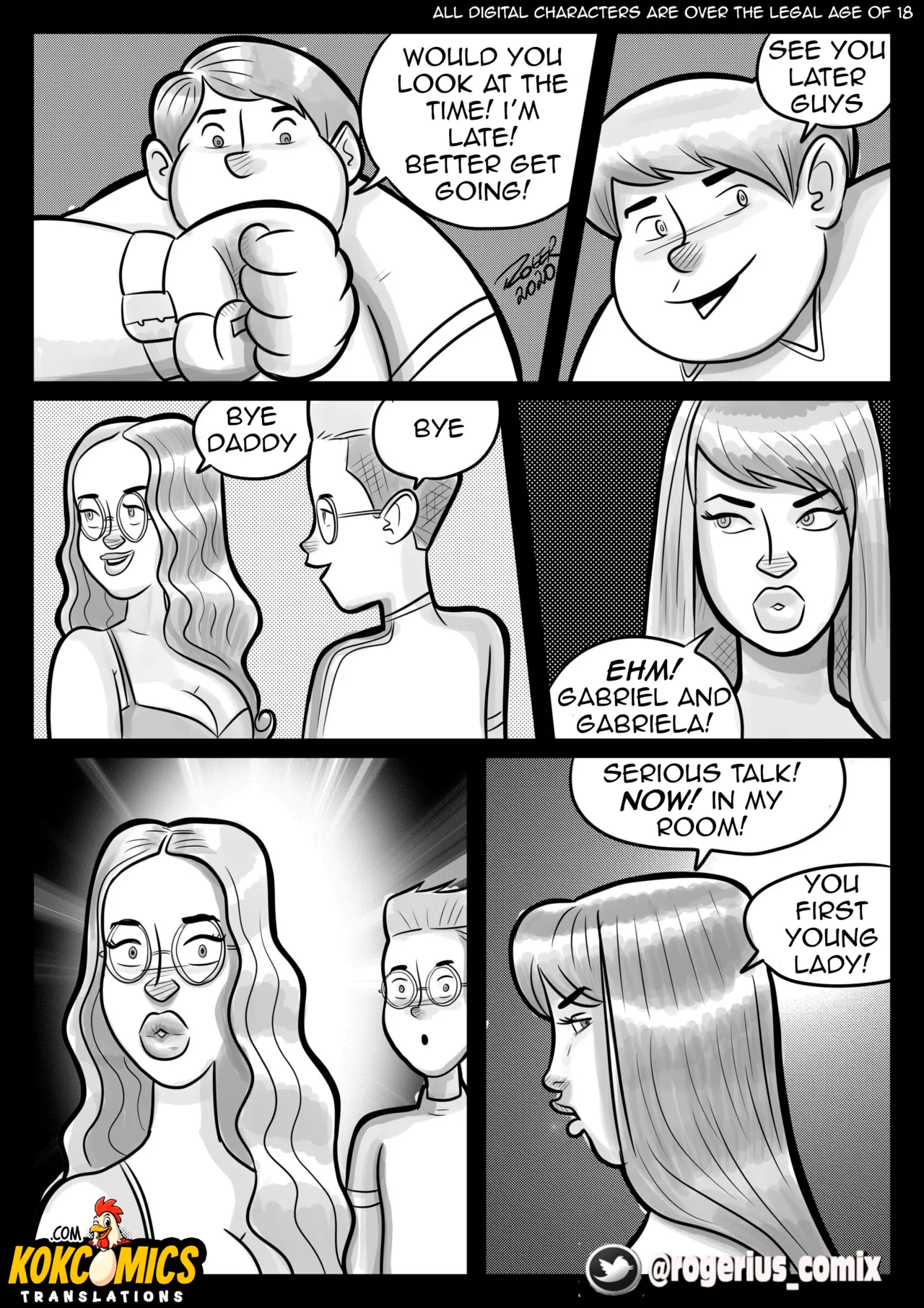 Gabriel &amp; Gabriela - Brother's Love Chapter 6 page 7 full