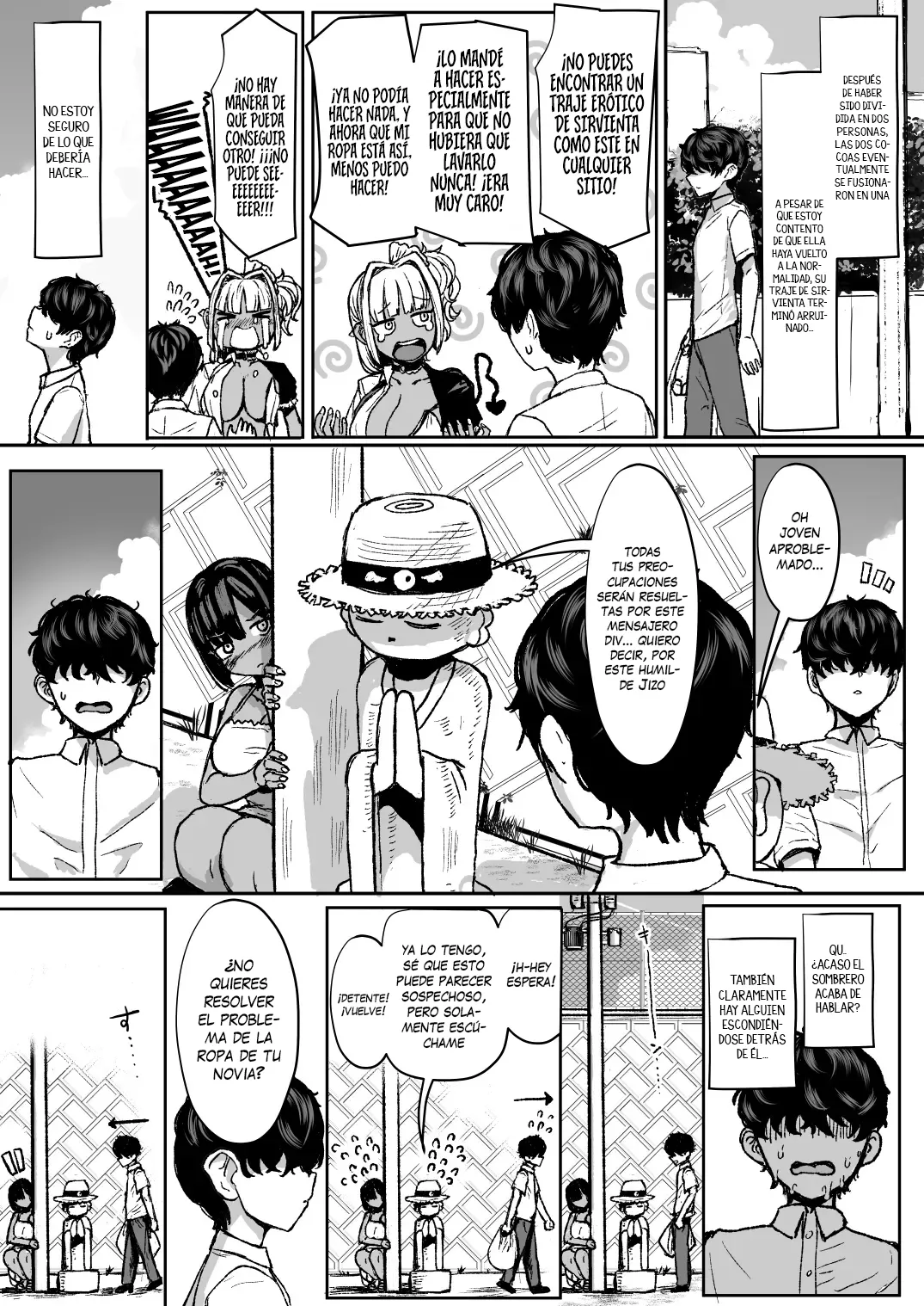 La maid gyaru bronceada sucubo que devora a su maestro 3 page 2 full