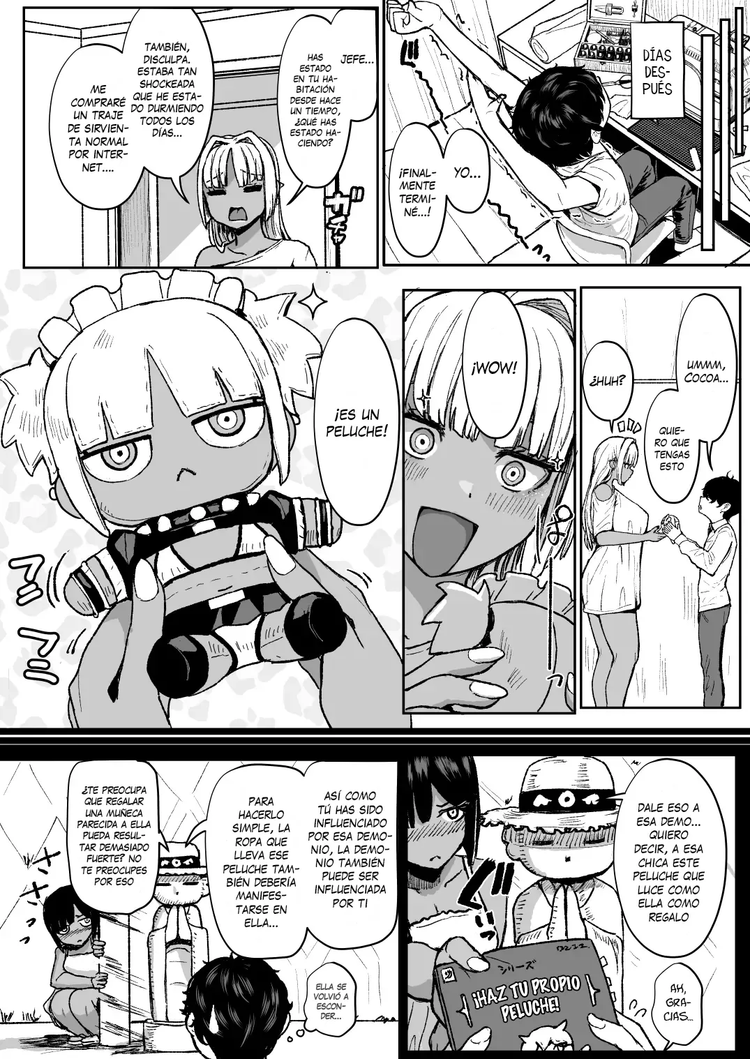 La maid gyaru bronceada sucubo que devora a su maestro 3 page 3 full