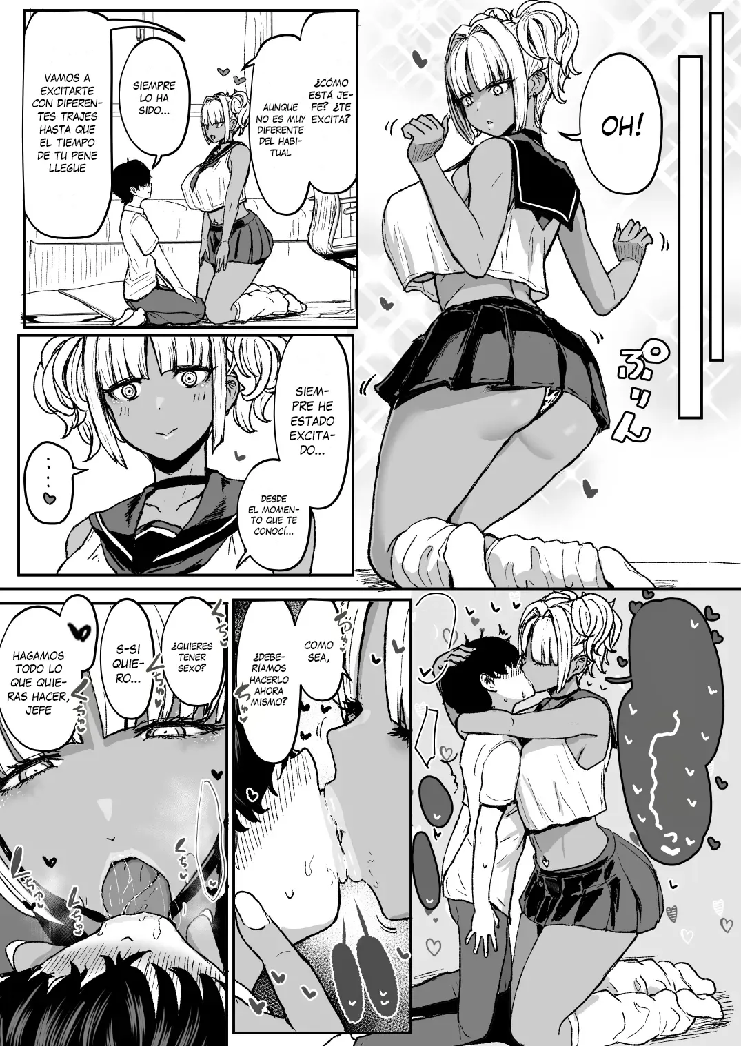 La maid gyaru bronceada sucubo que devora a su maestro 3 page 8 full