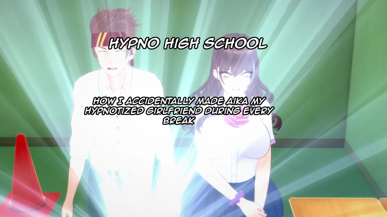 Hypno High School: How I Accidentally Made Aika My Hypnotized Girlfriend During Every Break 1 page 1 full