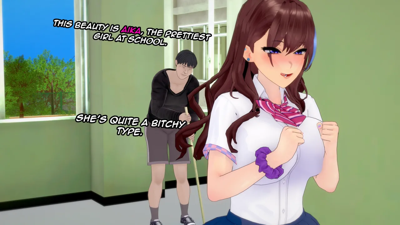 Hypno High School: How I Accidentally Made Aika My Hypnotized Girlfriend During Every Break 1 page 3 full