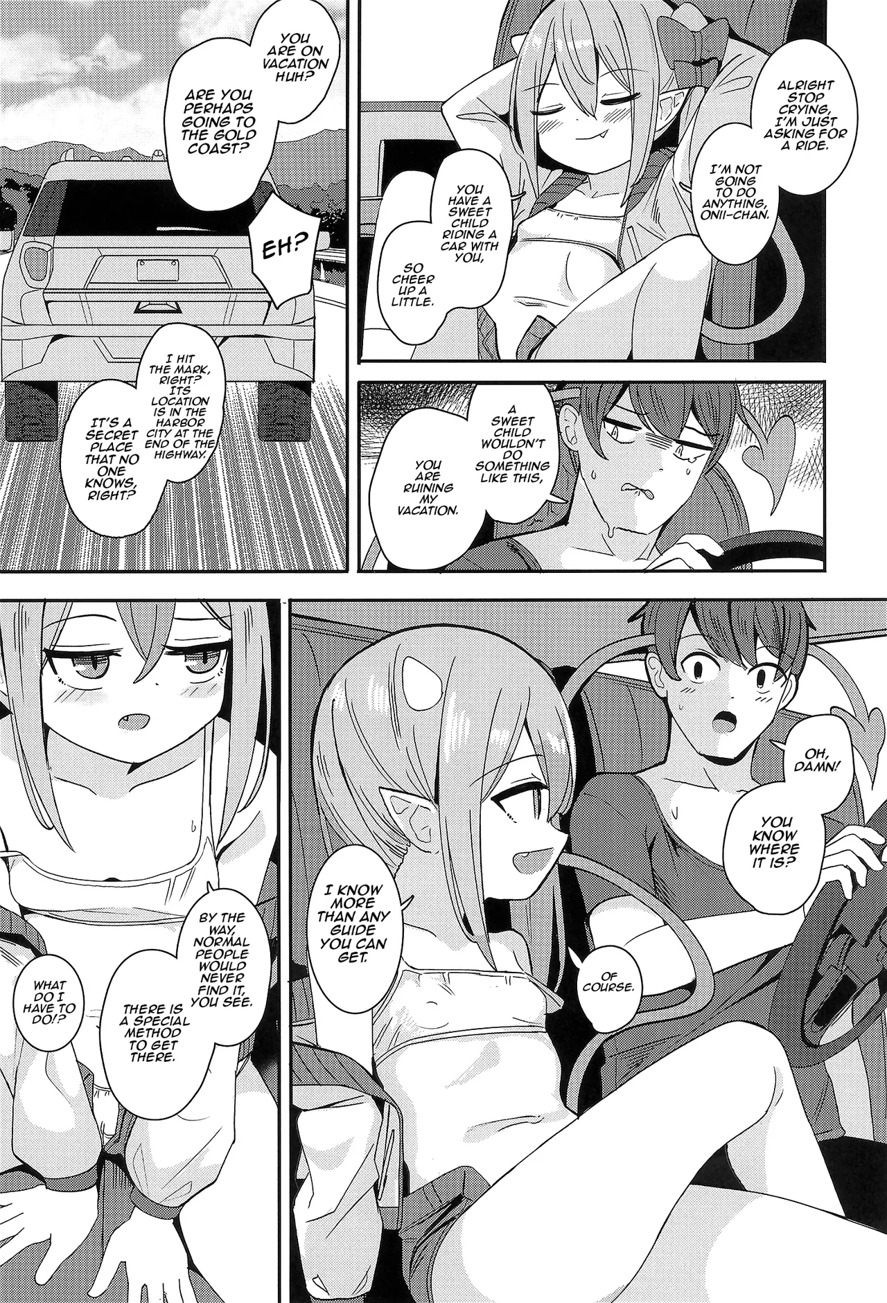 Loli Succubus to Ero na Road Trip page 5 full