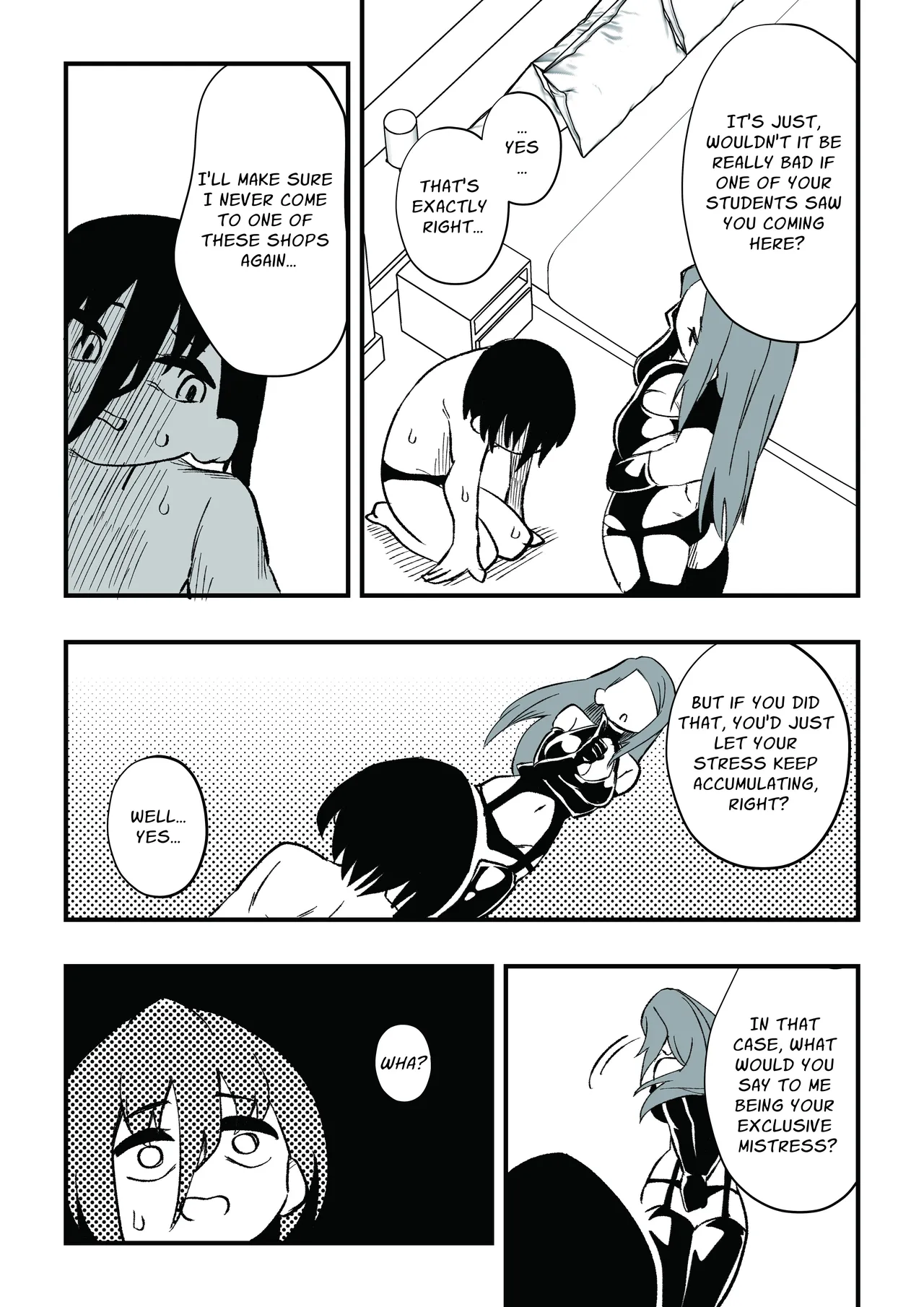 A Male Teacher Gets Trained by his Student's Mother - Part 1 page 7 full